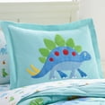 thumbnail image 4 of Wildkin Kids 7 Pc Full Microfiber Bed in a Bag for Boys & Girls (Dinosaur Land Blue), 4 of 8