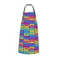 thumbnail image 2 of Lsque Cassette Tapes Waterproof Apron Chef Aprons for Men Heavy Duty Chemical Work Apron Extra Long Grilling Aprons with Adjustable Bib Apron, 2 of 9