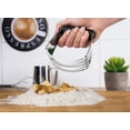 thumbnail image 2 of Dough Blender, Stainless Steel Pastry Cutter - Hand Kitchen Tool (1, Black), 2 of 6