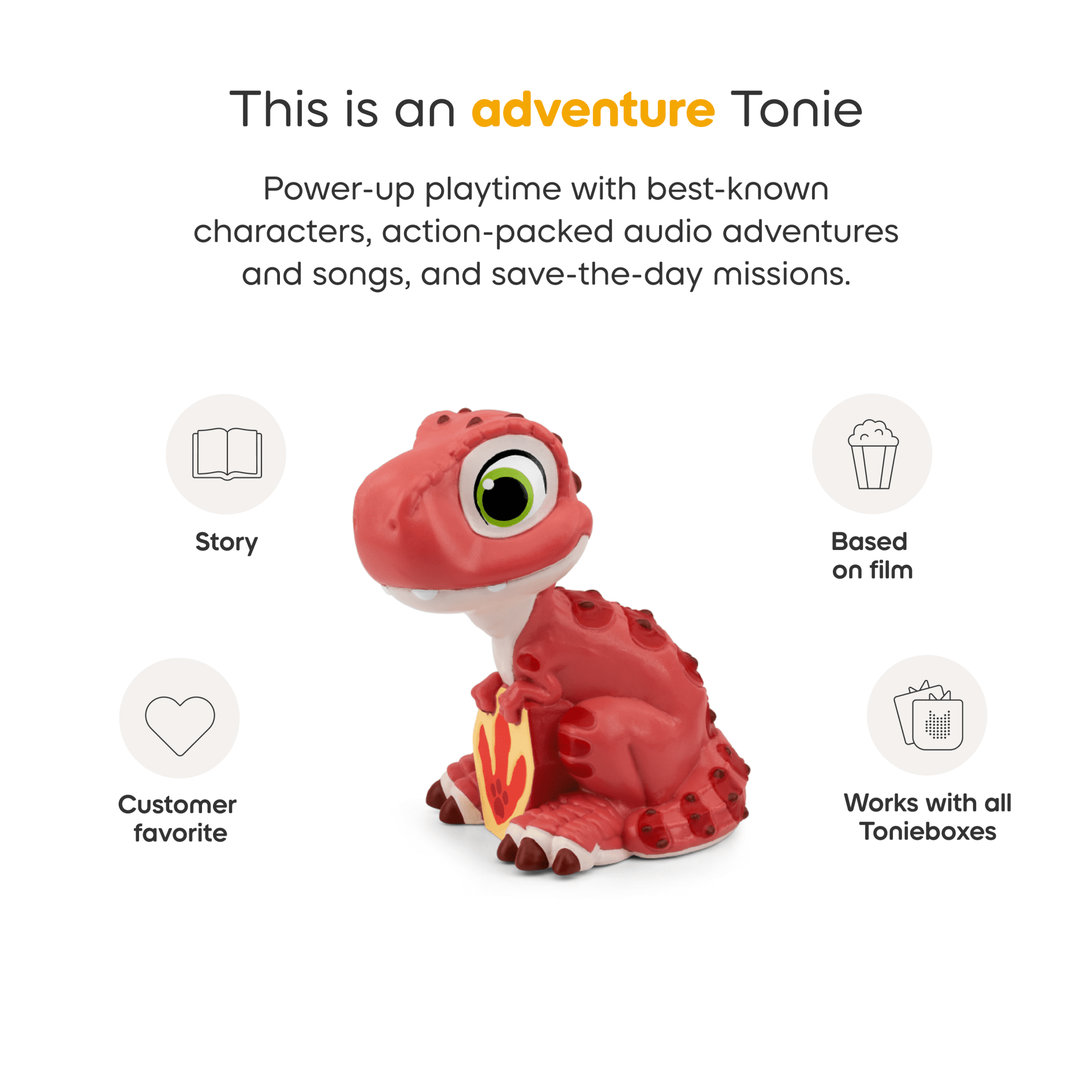 tonies PAW Patrol Dino Movie Audio Toy Figurine photo 5