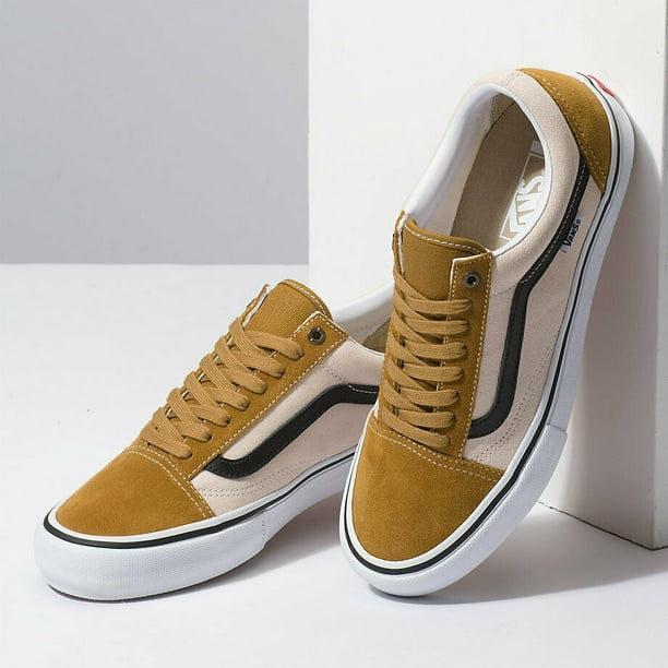 Grænseværdi udsagnsord efter skole Vans Old Skool Pro Cumin/Black Men's Classic Skate Shoes Size 10 -  Walmart.com
