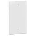 thumbnail image 1 of Hubbell Electrical 1BC-W Single Gang Rectangular Blank Cover- White, 1 of 1