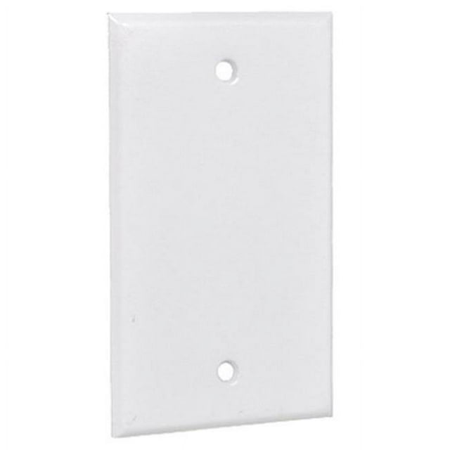 Hubbell Electrical 1BC-W Couverture Rectangulaire Vierge Simple Gang - Blanc