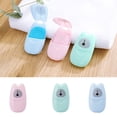thumbnail image 4 of destyer 50pcs Outdoor Travel Disposable Soap Paper Hand Washing Portable Mini Bath Clean Box Paper Soap Sheets, 4 of 6