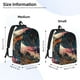 thumbnail image 2 of Easygdp Abstract Peacock Painting Mochila de Lona Resistente para Laptop, Compatible con Laptops de 15 a 17 pulgadas, Ideal para Escuela, Trabajo y Viajes-Small, 2 of 5