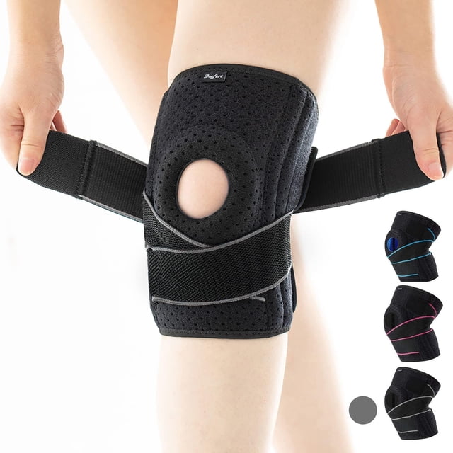 Rodillera DOUFURT para hombres y mujeres, para aliviar el dolor de desgarros de menisco