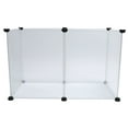 thumbnail image 2 of Pet Fence Portable Easy Assembly Translucent Plastic Cat Dog Enclosure for Small Medium Pet, 2 of 8