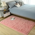 thumbnail image 7 of TWINNIS Shaggy Fuffly Area Rugs Super Soft Kids Carpet for Bedroom/Livingroom/Nursery Room,5’x8',Sakura pink, 7 of 7