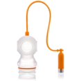 thumbnail image 2 of Sin (Orange)Silicone Tea Infuser, Diver Shaped Food Grade Silicone Tea Infuser Fun Loose Leaf Tea Filters, 2 of 5
