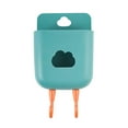 thumbnail image 1 of Mefallenssiah Punch-Free Wall Hanging Storage Rack Double Hook Mobile Phone Charging Stand Small Storage Box, 1 of 2