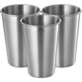 thumbnail image 4 of Stainless Steel Water Cups for Restaurant Use Silver Rust-Resistant 3Pcs, 4 of 4