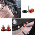 thumbnail image 4 of 2pcs 8mm CNC aluminio motocicleta basculante carrete Slider soporte tornillos (naranja) Ndcxsfigh Accesorios para autos y motos, 4 of 8
