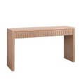 thumbnail image 4 of Modern Console Table with 4 Drawers – 59.2" Space-Saving Entryway Storage with Durable Wood & Ample Drawers for Hallways & Living Rooms, 4 of 9