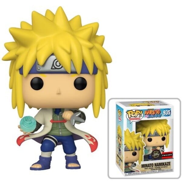 Figura de Vinilo Funko Naruto Minato Namikaze Rasengan #935 AAA Anime Exclusive