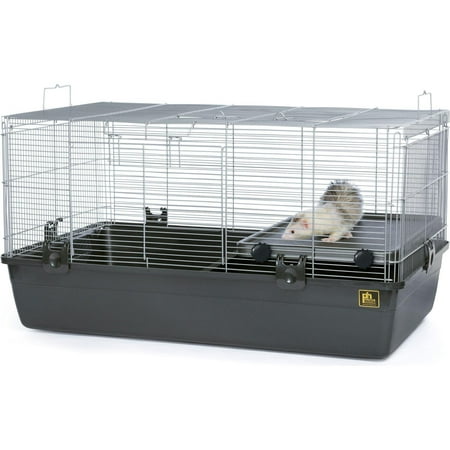 Prevue Pet Products Universal Small Animal Home, Dark Gray, 32-1/2 in. L x 19 in. W x 17-1/2 in. H with 3/8 in. Wire Spacing