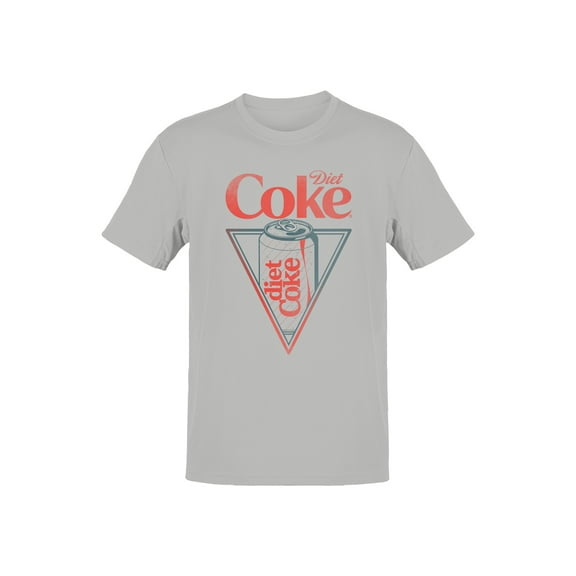 Officially Licensed Diet Coke Retro Diet Coke Can Triangle Men's T-shirt
