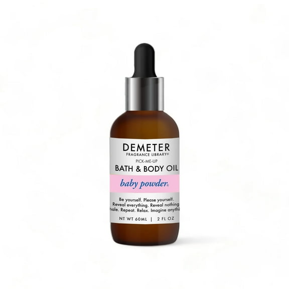 Demeter Baby Powder Bath & Body Oil - 2 oz, Long-Lasting