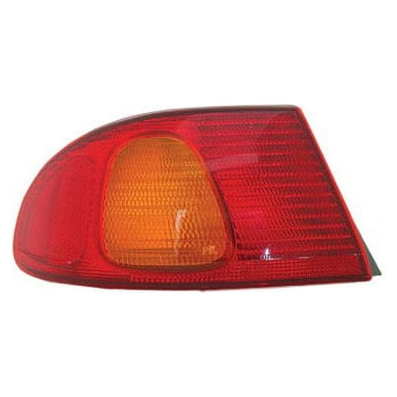Right Passenger Side Tail Light Assembly - Compatible with 1998 - 2002 Toyota Corolla 1999 2000 2001