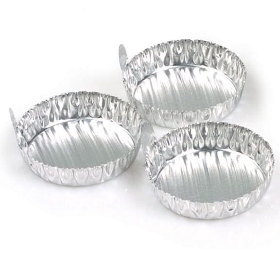 Safariland Small Aluminum Weighing Dishes, Pack of 100