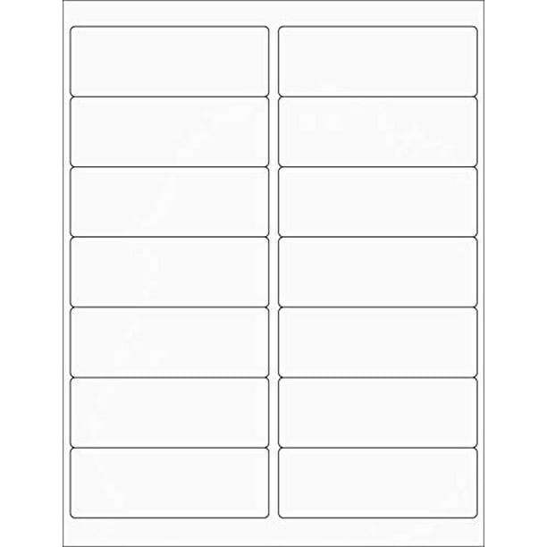 TYH Supplies Address Labels 1-1/3 x 4 Inch, White Matte, 2800 Labels, Laser & Inkjet Printer, Strong Adhesive, Compatible with Avery 5162 Template