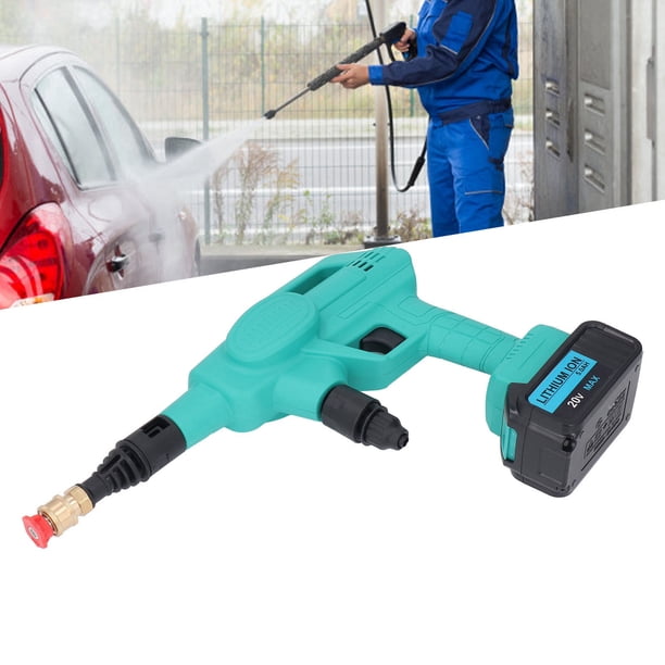 Lavadora A Presión Inalámbrica, Potente Limpiador Eléctrico De Mano Con Batería Para El Hogar, El Coche Y El Exterior