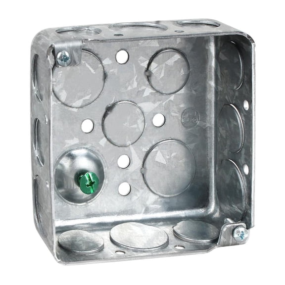YIGSECU Double Gang Steel Box for Wiring Installations Durability Frame Standard Weight for Home and Commercial Use