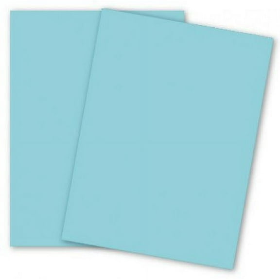 Domtar Colors - Earthchoice BLUE - Opaque Text - 8.5 x 11 Paper - 24/60 Text - 500 PK by Domtar Colors