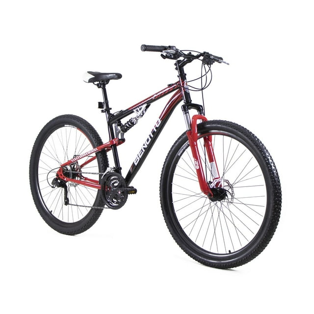 Bicicleta BENOTTO MTB BLACKCOMB Rodada 29 Doble Suspensión negro