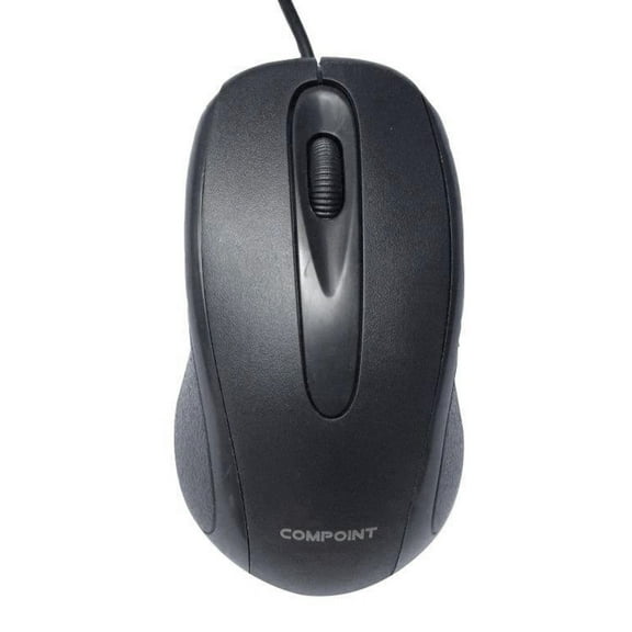 COMPOINT - USB Optical Mouse Black