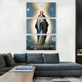thumbnail image 2 of ARTCANVAS Immaculate Conception 1618 Canvas Art Print by Juan Sanchez Cotan - Size: 60" x 40" (0.75" Deep) (3-Piece), 2 of 9