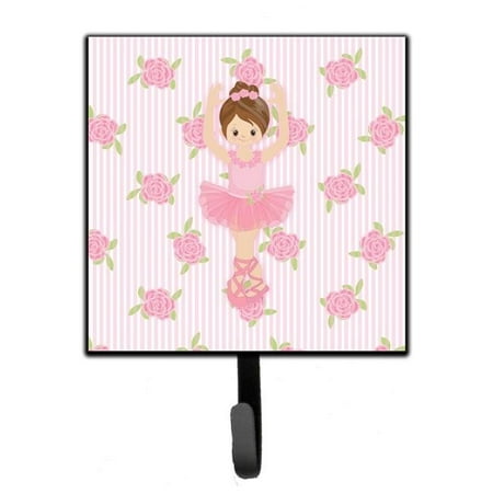 

Ballerina Brunette Front Pose Leash or Key Holder