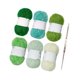 thumbnail image 4 of Hilo de fregar para paños de cocina, reutilizable, tejido a mano, fácil de transportar, hilo para tejer a mano para paños de cocina para niños y niñas Tipo E, 4 of 8