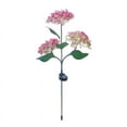 thumbnail image 2 of IMossad Hydrangea Solar-Powered Garden Lights, Color-Changing Outdoor LED Flowers, 29-inch Fabric & PVC, IP65 Waterproof, Auto On/Off, 2 of 6