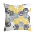 thumbnail image 2 of Pineapple Leaf Yellow Case Sofa Car Waist Throw Cushion Cover Home Decor, 2 of 2