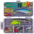 thumbnail image 3 of 240 Pcs Set Minnow Fishing Stackers Lure Spoon Kit In Box Artificial Equipment, 3 of 6