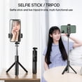 thumbnail image 3 of BT Selfie Stick Foldable Tripod 360° Rotation Multi-functional Handheld Adjustable Mobile Phone Holder for Taking, 3 of 8