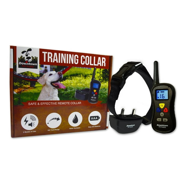 Wireless Dog Training Collar with Remote. No Bark, No Jump, Off Leash