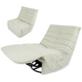thumbnail image 1 of Sofa Individual Reclinabe Moderno Comodo Sillon con Mecedora Reposet Decorativo para Sala Dormitorio Recamara Gris Gaon, 1 of 10