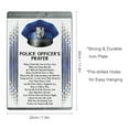 thumbnail image 3 of 1pc Prayer for Police Officers Decorative Metal Sign for All Seasons, Home And Yard Decoration, Garden Ornament 12X8 Inches Metal plaque, Home, 3 of 8