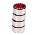 thumbnail image 3 of RC Wheel Rims Hub, Replacement Part 4pcs Higher Strength Aluminum Alloy RC Beadlock Wheel Hubs For 1/24 RC Cars, 3 of 8