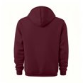 thumbnail image 3 of HBGVBA Big Boys Fleece Quarter Zip Hoodie,Solid Color Thick Hooded Pullover Top Loose Relaxed Long Sleeve Warm Casual Daily Fashion 5-15 Years, 3 of 6