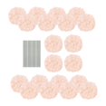 thumbnail image 3 of Flores artificiales hortensias con arreglos florales de tallo para accesorios de fotos decorativas de bricolaje para el hogar Decoración de bodas de Rosa, 3 of 8