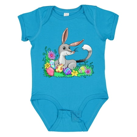 

Inktastic Easter Bilby with Eggs and Flowers Gift Baby Boy or Baby Girl Bodysuit