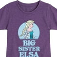 thumbnail image 3 of Frozen - Winter - Big Sister Elsa - Toddler & Youth Girls Short Sleeve Graphic T-Shirt, 3 of 5