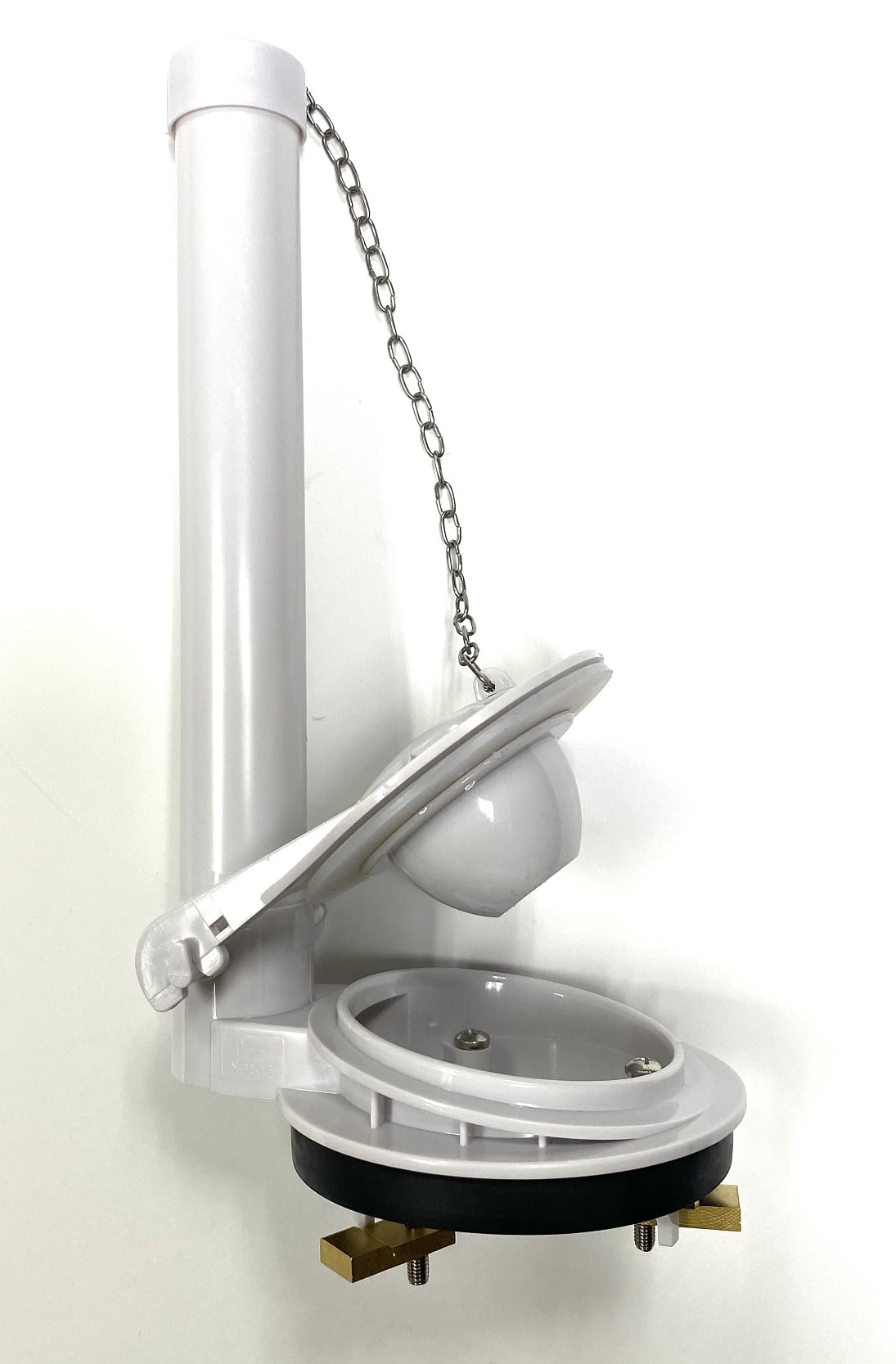 Toto 3.2 Toilet Valve for One Piece Toilet, Three Locking Bars, 9 inch Overflow Tube. - Walmart.com