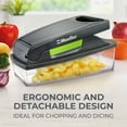 Mueller Vegetable Chopper Heavy Duty Vegetable Slicer Food Chopper