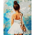 thumbnail image 1 of Ballet Girl pintura al óleo parcial por números DIY lienzo pared arte cuadro hogar manualidades Hugtrwg Para estrenar, 1 of 9
