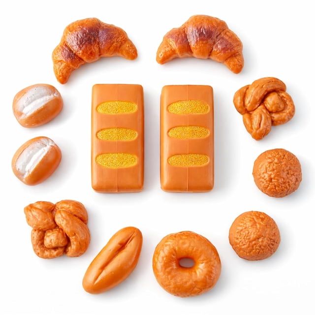 Juego Comida Juguete Panaderia Liberty Imports 12pzas