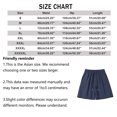 thumbnail image 3 of KPOPLK Mens Casual Shorts Cotton Drawstring Shorts Summer Beach Stretch Twill Chino Golf Shorts S-5XL Size XL,White, 3 of 6