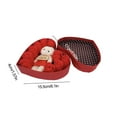 thumbnail image 3 of MERILER Valentine's Day Rose Gift Box - Soap Flower Bear for Birthday, Elegant Presentation for Girlfriend, Perfect for Anniversaries and Celebrations, 3 of 6